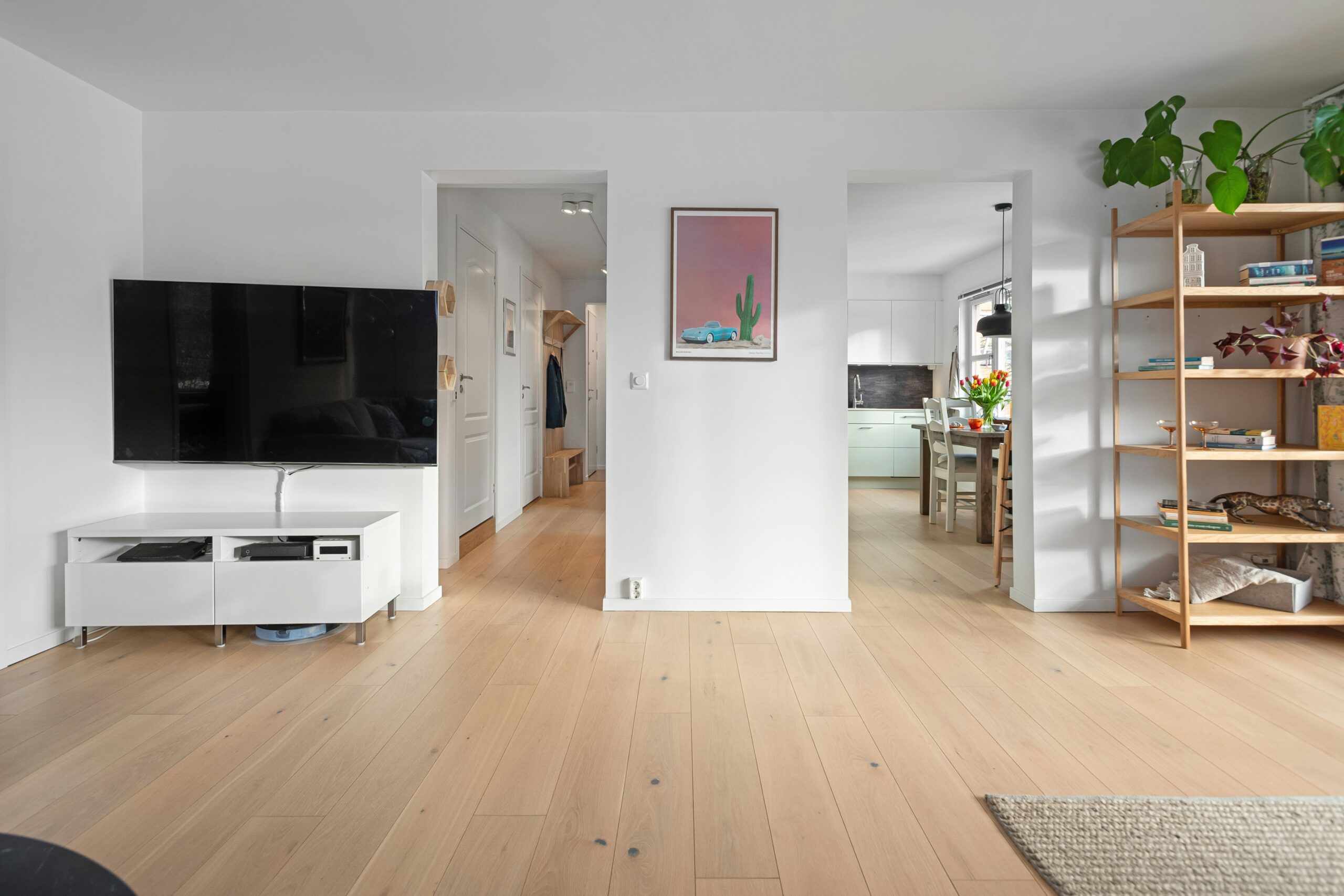 Flooring replacement throughout this make-ready home adds value and visual impact.