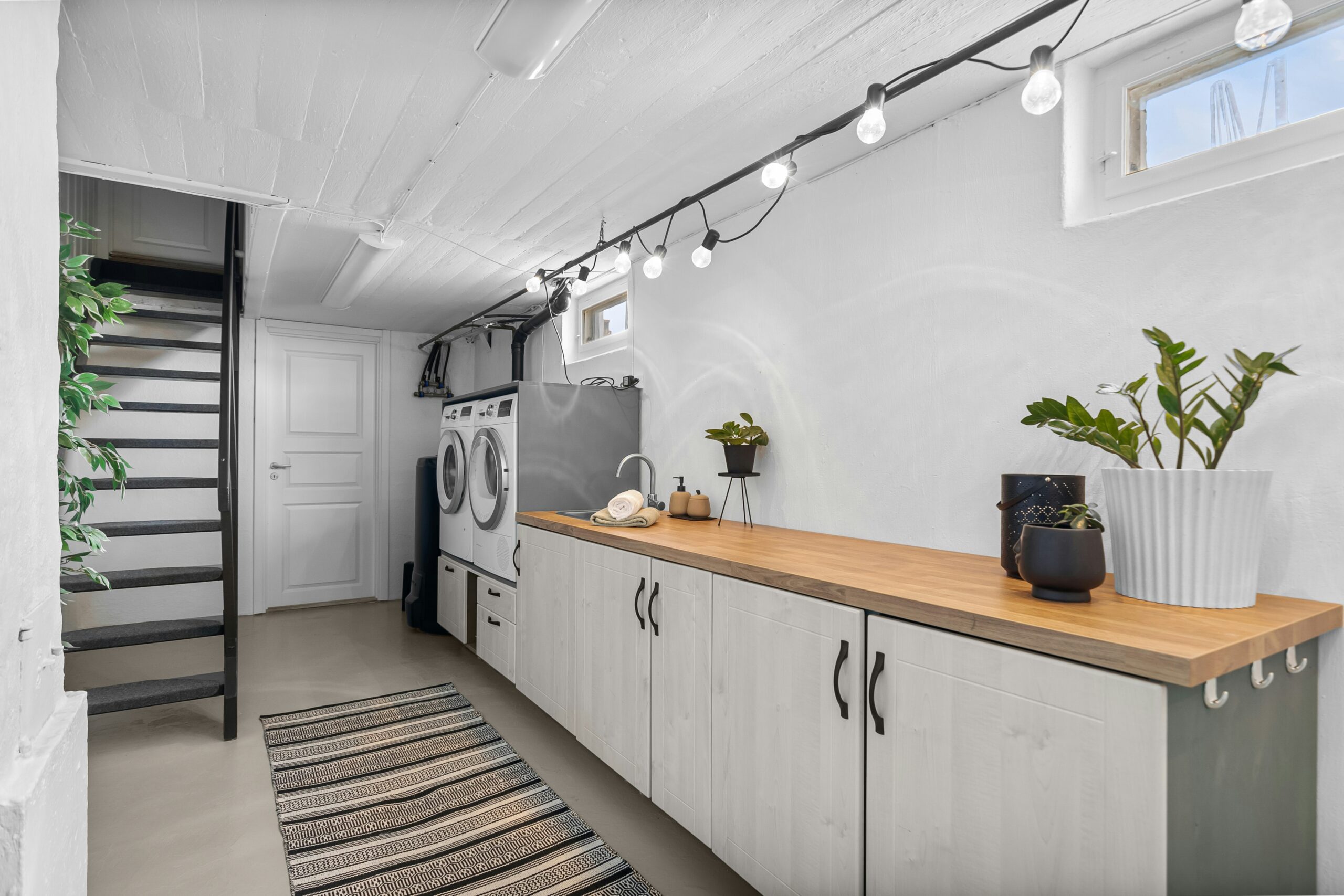 General contractor residential team redesigned this laundry room with home customization