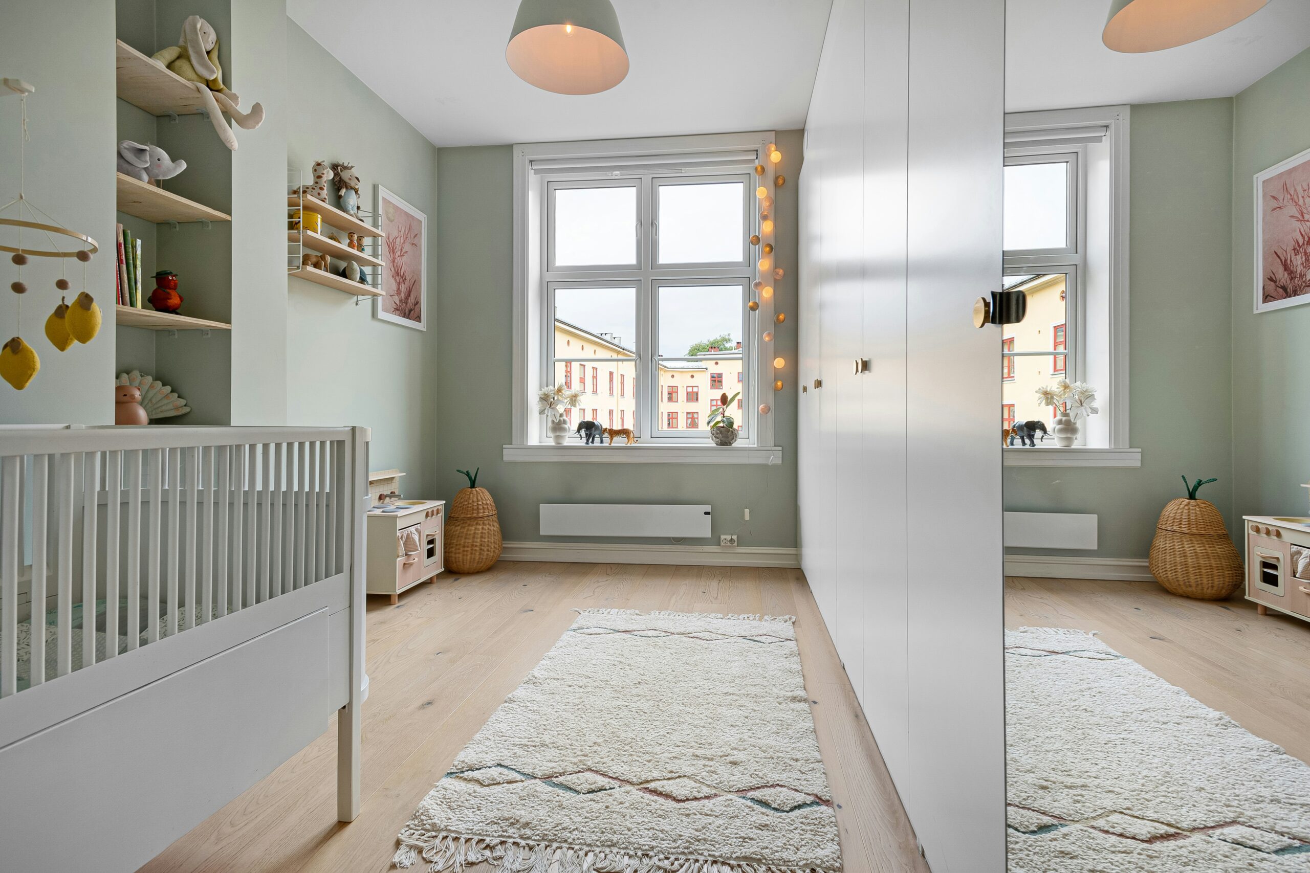 Home customization for growing families — nursery remodel with flooring replacement and safety features.